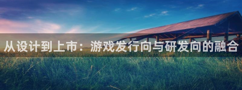 bg大游官网怎么注册账号：从设计到上市：游戏发行向与研发向的融合